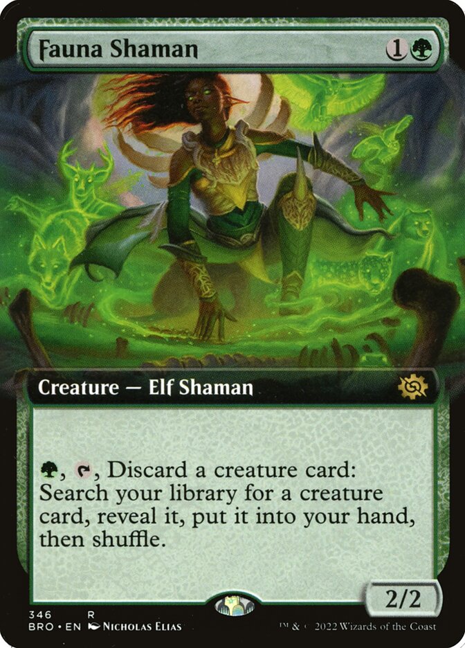 Fauna Shaman (The Brothers' War)  - Foil | Good Games North