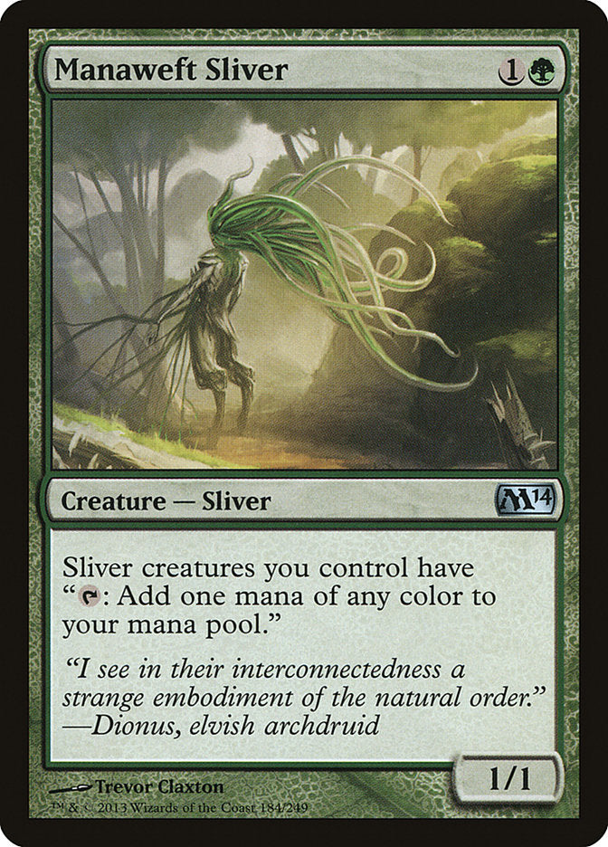 Manaweft Sliver (Magic 2014 (M14))  | Good Games North