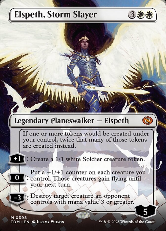 Elspeth, Storm Slayer (Tarkir: Dragonstorm)  - Foil | Good Games North