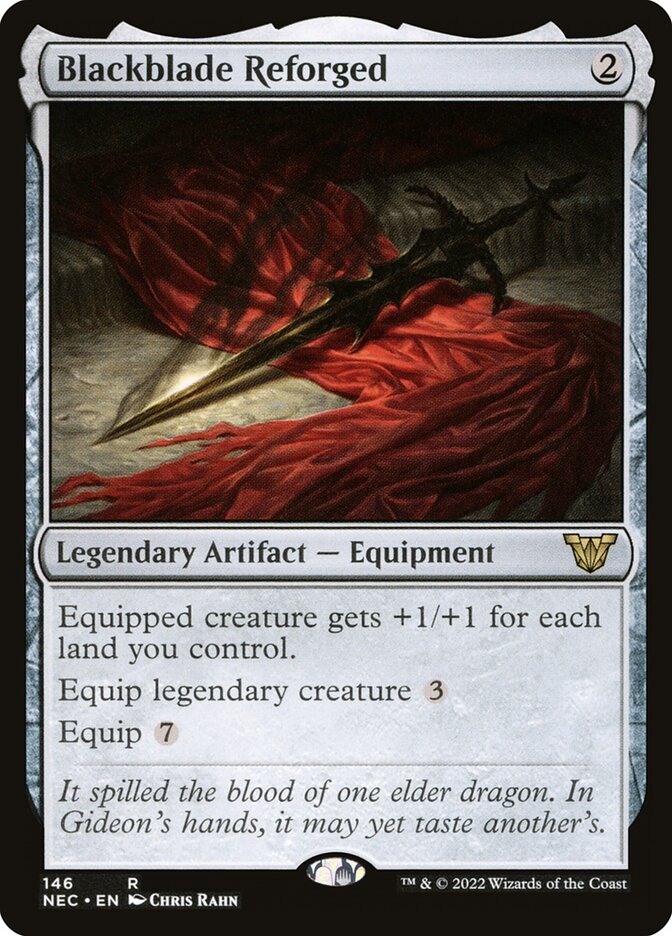 Blackblade Reforged (Commander: Kamigawa: Neon Dynasty)  | Good Games North