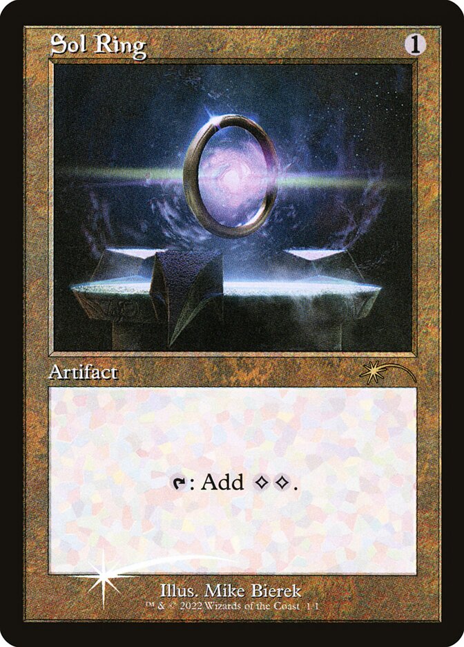 Sol Ring Retro Frame 1 (WPN & Gateway Promos)  - Foil | Good Games North