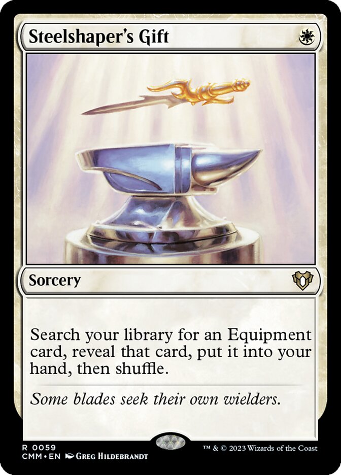 Steelshaper's Gift (Commander Masters)  | Good Games North