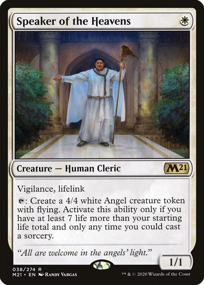 Speaker of the Heavens (Core Set 2021)  | Good Games North