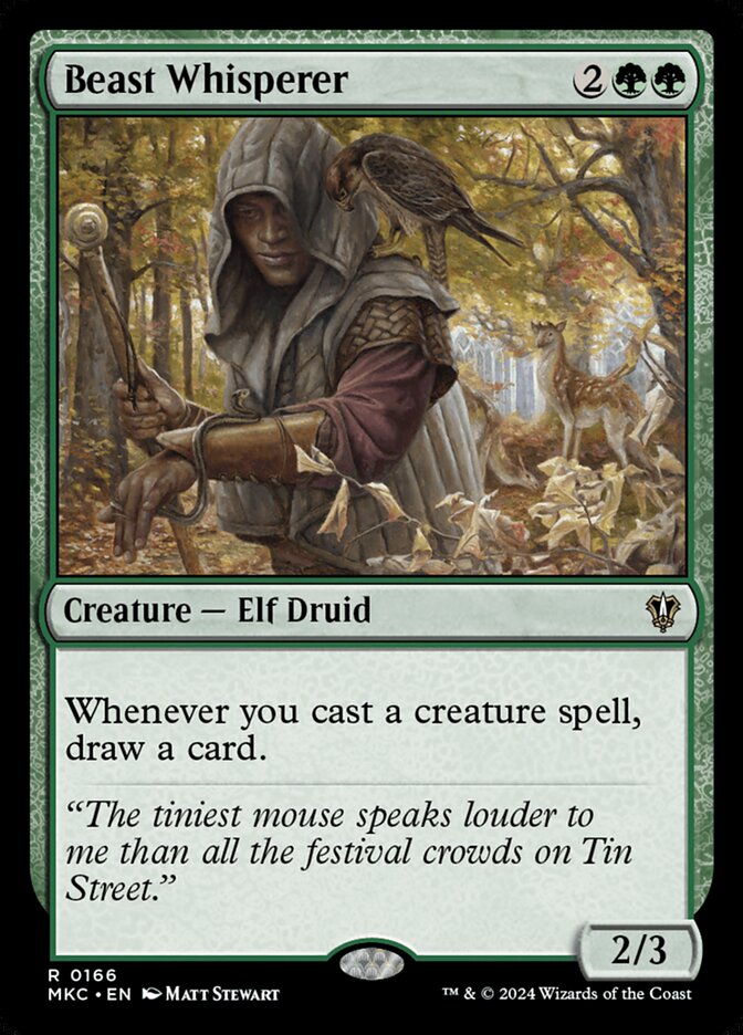 Beast Whisperer 166/311 (Commander: Murders at Karlov Manor)  | Good Games North