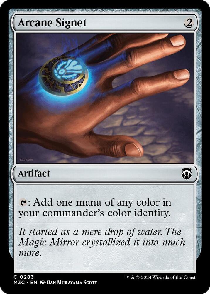 Arcane Signet 283/411 (Commander: Modern Horizons 3)  - Ripple Foil | Good Games North