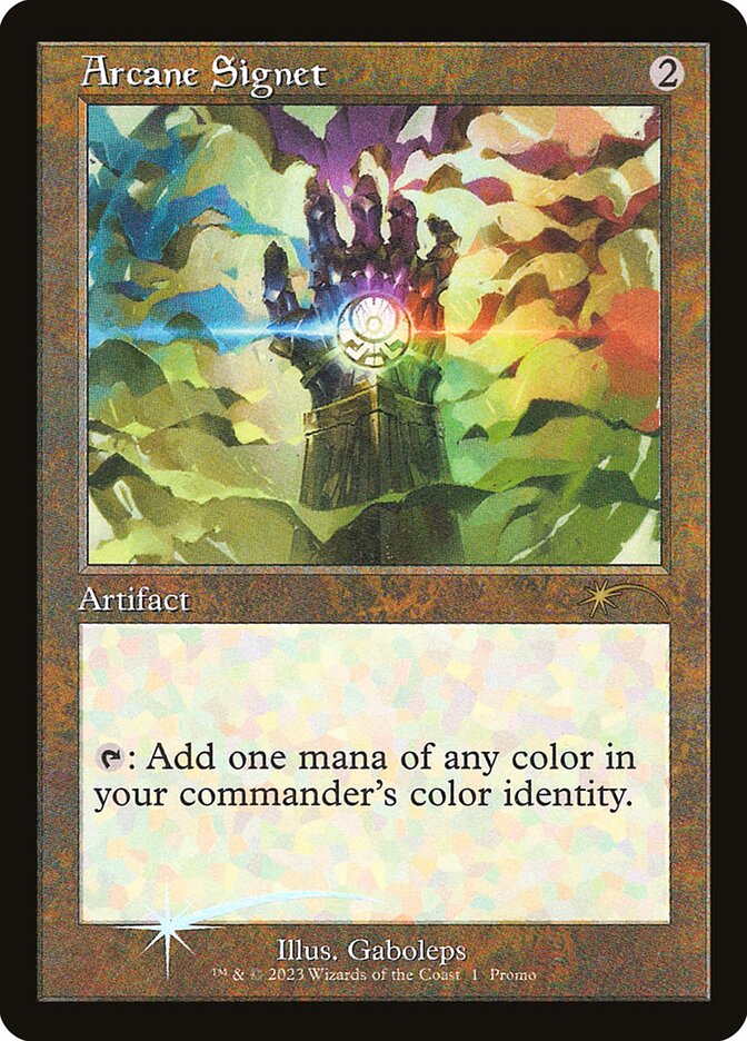 Arcane Signet 1 (MagicFest Cards)  - Foil | Good Games North