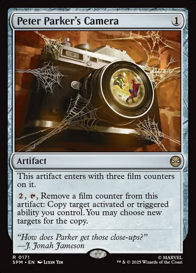 Peter Parker's Camera (Marvel's Spider-Man)  - Foil | Good Games North
