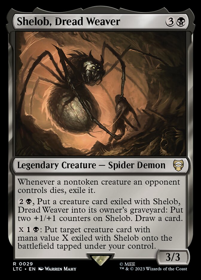 Shelob, Dread Weaver (Commander: The Lord of the Rings: Tales of Middle-earth)  | Good Games North