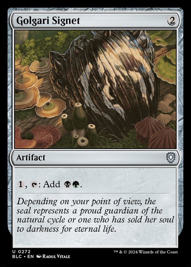 Golgari Signet 272 (Commander: Bloomburrow)  | Good Games North