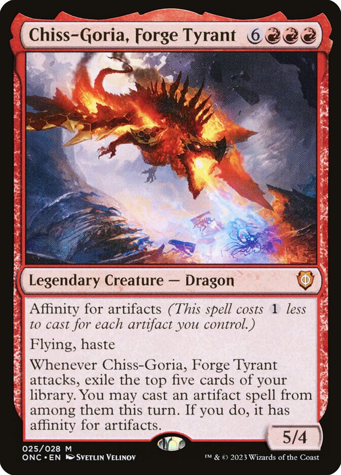 Chiss-Goria, Forge Tyrant (Commander: Phyrexia: All Will Be One)  | Good Games North