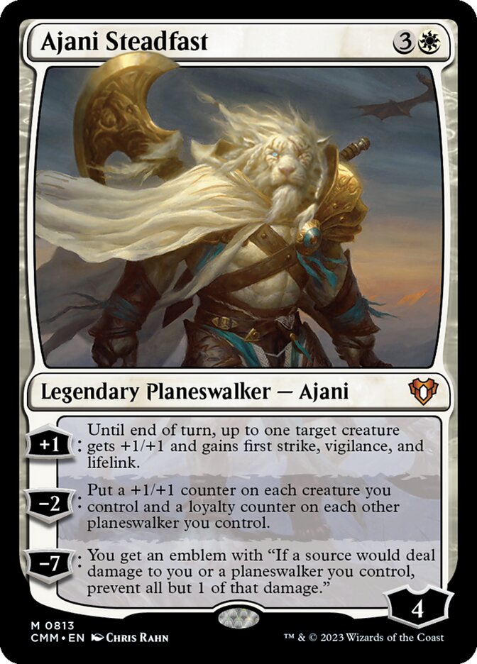 Ajani Steadfast 813 (Commander Masters)  | Good Games North