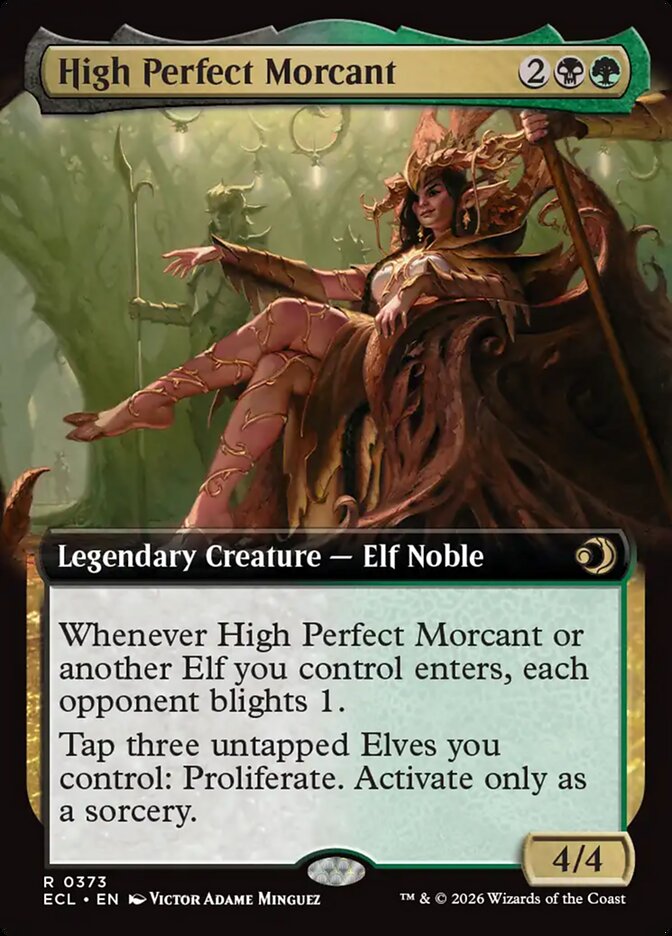 High Perfect Morcant 373/273 (Lorwyn Eclipsed)  - Extended Art | Good Games North