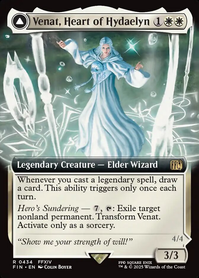 Venat, Heart of Hydaelyn // Hydaelyn, the Mothercrystal 434/309 (FINAL FANTASY)  - Extended Art | Good Games North