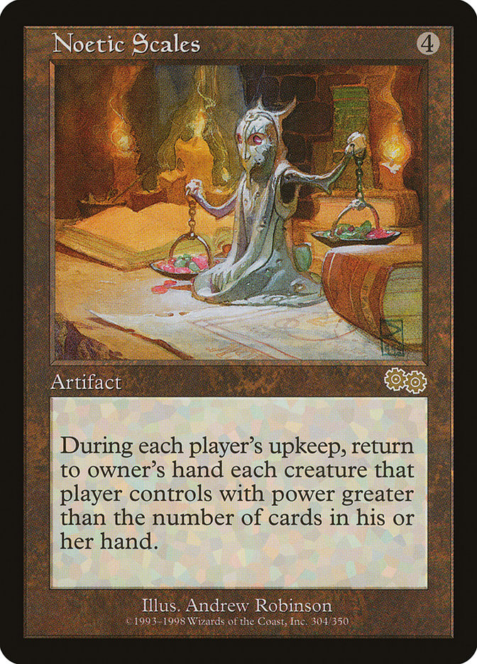 Noetic Scales (Urza's Saga)  | Good Games North