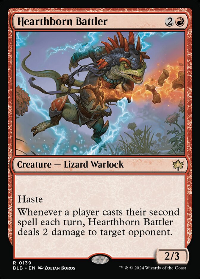 Hearthborn Battler 139 (Bloomburrow)  - Foil | Good Games North