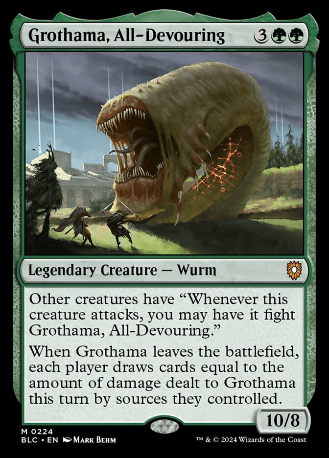 Grothama, All-Devouring (Commander: Bloomburrow)  | Good Games North