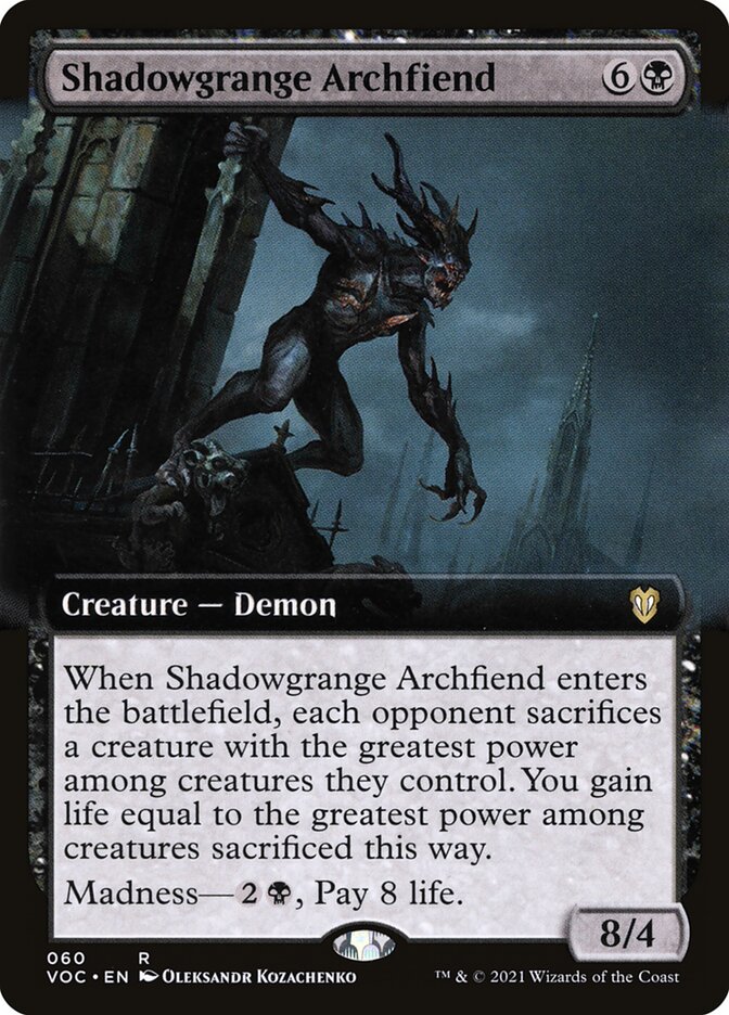 Shadowgrange Archfiend (Commander: Innistrad: Crimson Vow)  | Good Games North