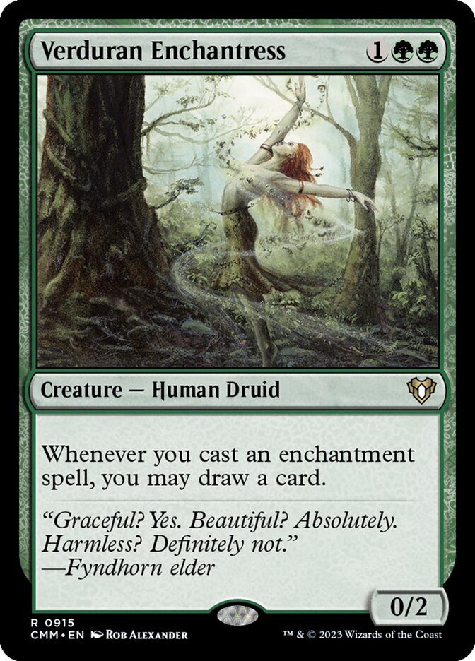 Verduran Enchantress (Commander Masters)  | Good Games North