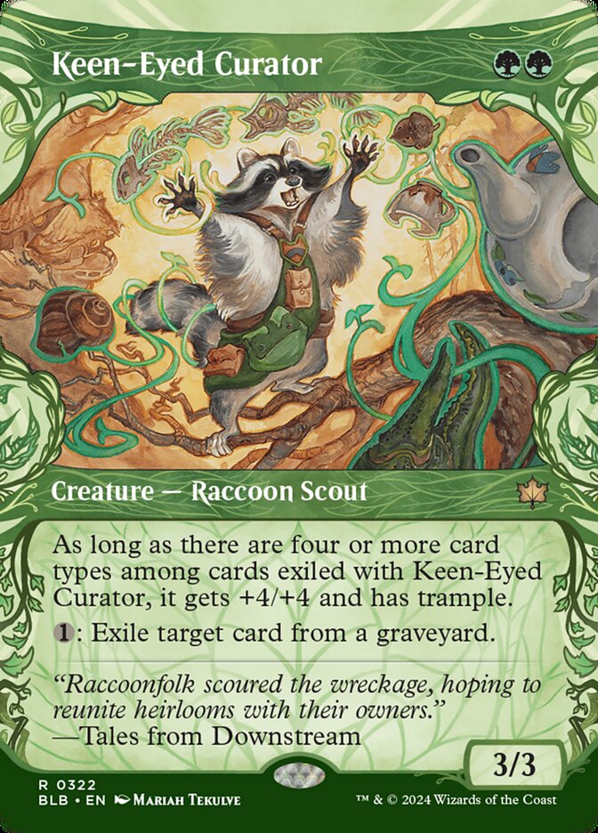 Keen-Eyed Curator (Bloomburrow)  - Foil | Good Games North