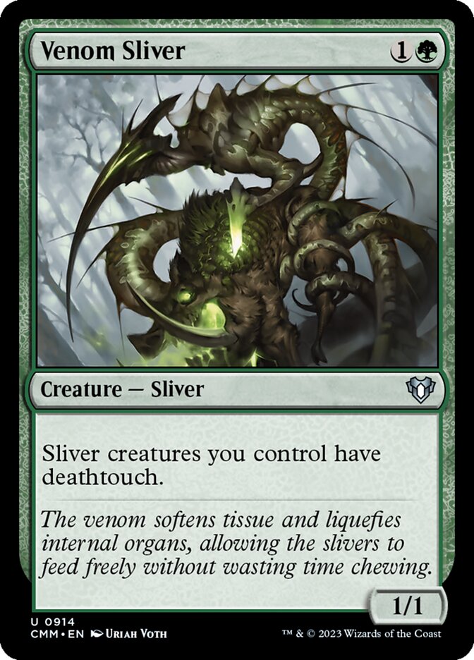Venom Sliver 914/451 (Commander Masters)  | Good Games North