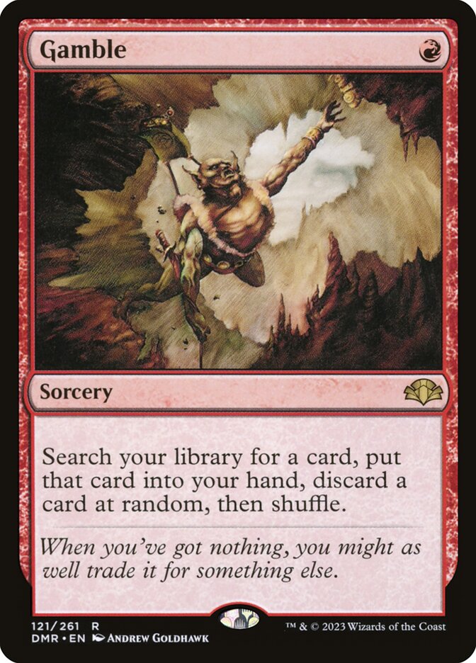 Gamble (Dominaria Remastered)  - Foil | Good Games North