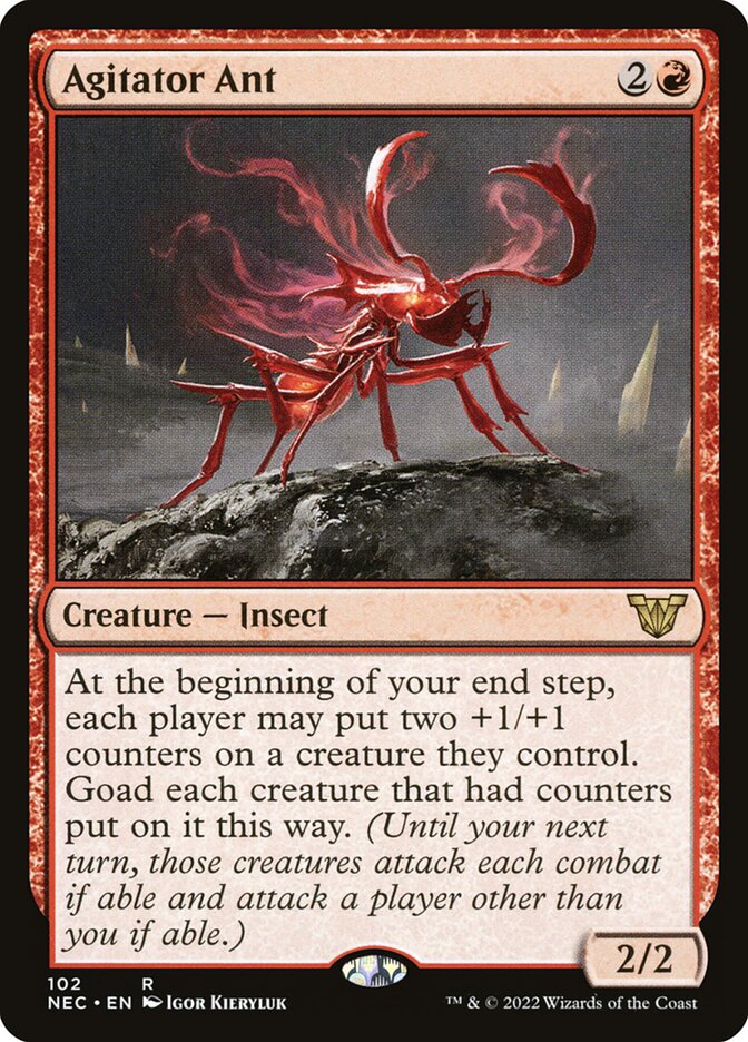 Agitator Ant (Commander: Kamigawa: Neon Dynasty)  | Good Games North