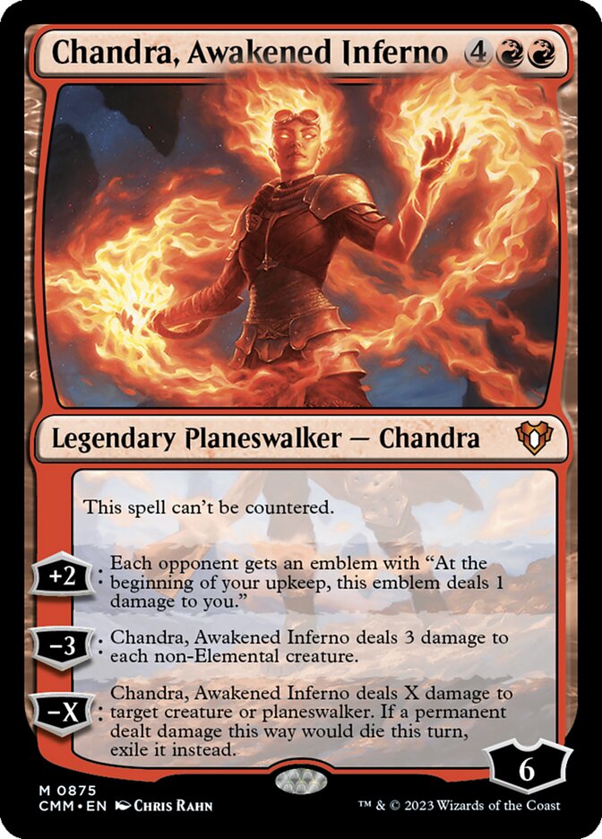 Chandra, Awakened Inferno (Commander Masters)  | Good Games North