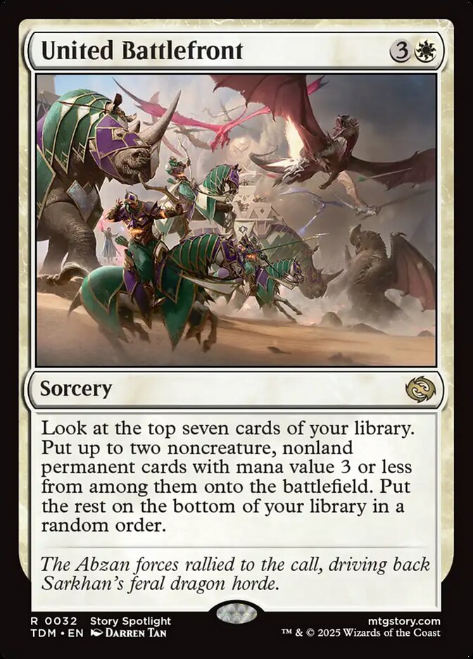 United Battlefront (Tarkir: Dragonstorm)  | Good Games North