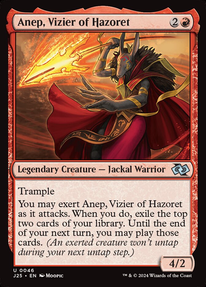 Anep, Vizier of Hazoret (Foundations Jumpstart)  | Good Games North