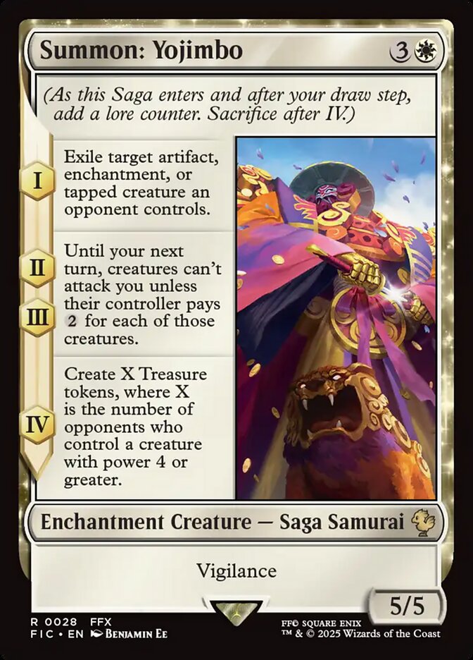 Summon: Yojimbo (Commander: FINAL FANTASY)  | Good Games North