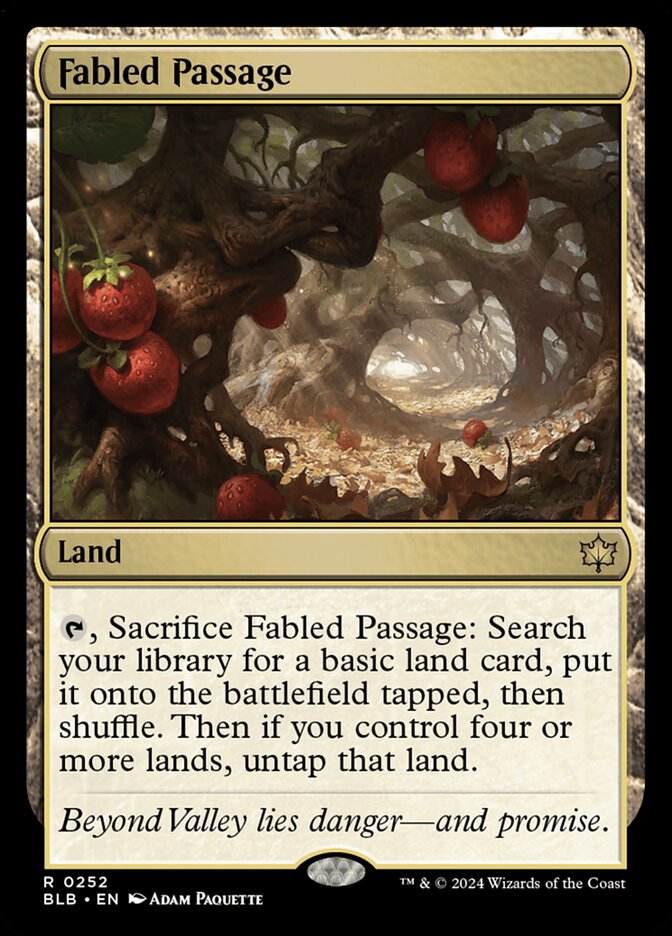 Fabled Passage (Bloomburrow)  - Foil | Good Games North