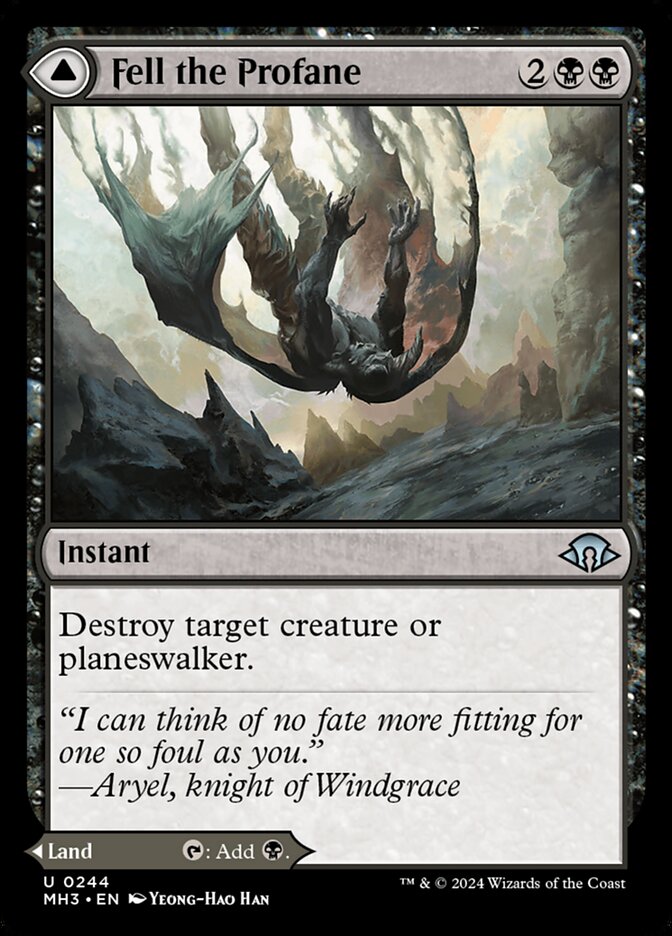 Fell the Profane // Fell Mire (Modern Horizons 3)  | Good Games North