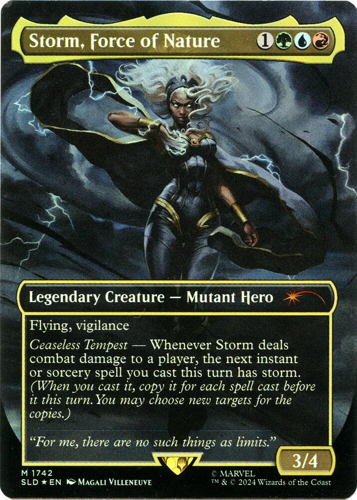 Storm Force of Nature Rainbow Foil (Secret Lair Drop Series)  - undefined | Good Games North