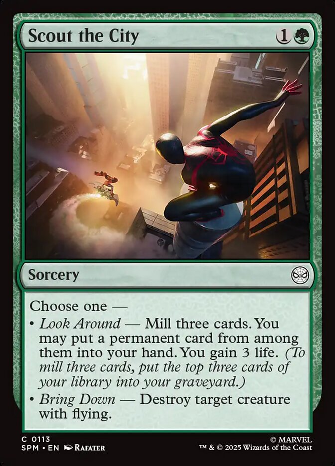Scout the City (Marvel's Spider-Man)  - Foil | Good Games North