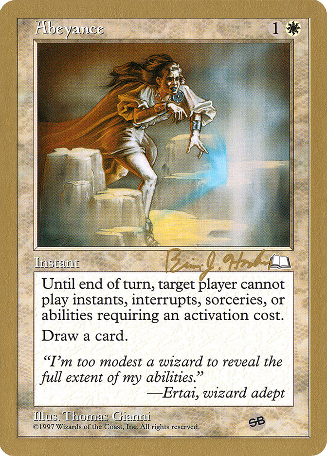 Abeyance (World Championship Decks)  | Good Games North