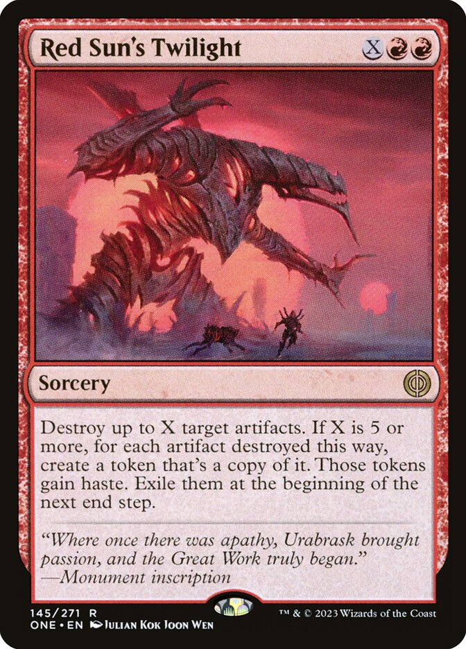 Red Sun's Twilight (Phyrexia: All Will Be One)  | Good Games North