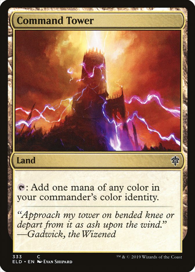 Command Tower 333/269 (Throne of Eldraine)  | Good Games North