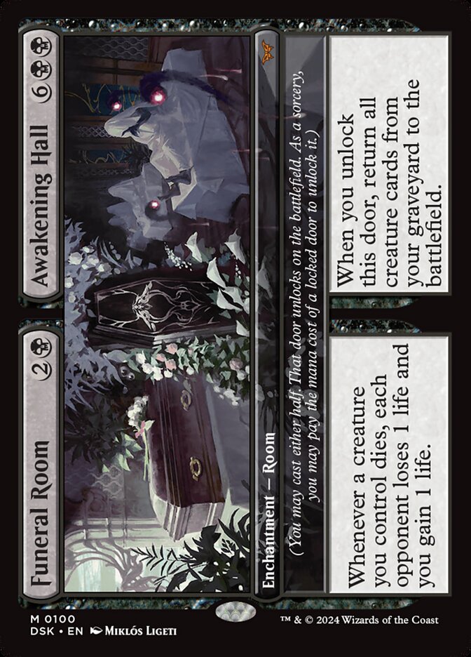 Funeral Room // Awakening Hall (Duskmourn: House of Horror)  - Foil | Good Games North