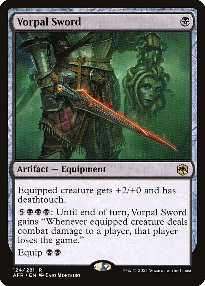 Vorpal Sword (Adventures in the Forgotten Realms)  - Foil | Good Games North