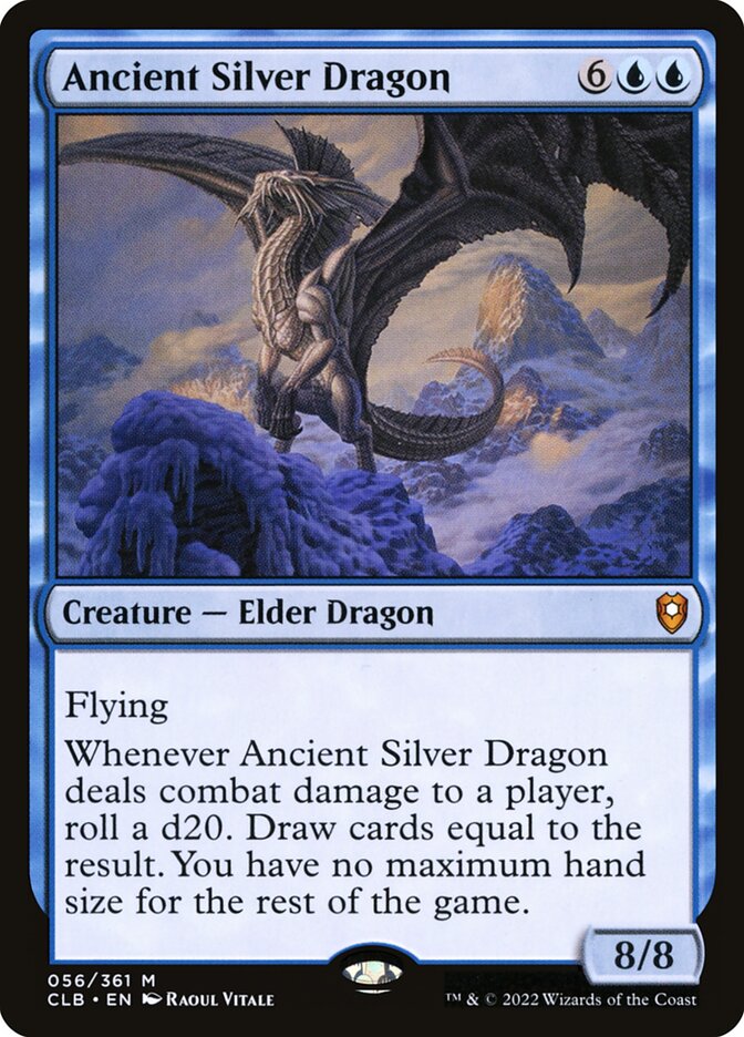Ancient Silver Dragon (Commander Legends: Battle for Baldur's Gate)  | Good Games North