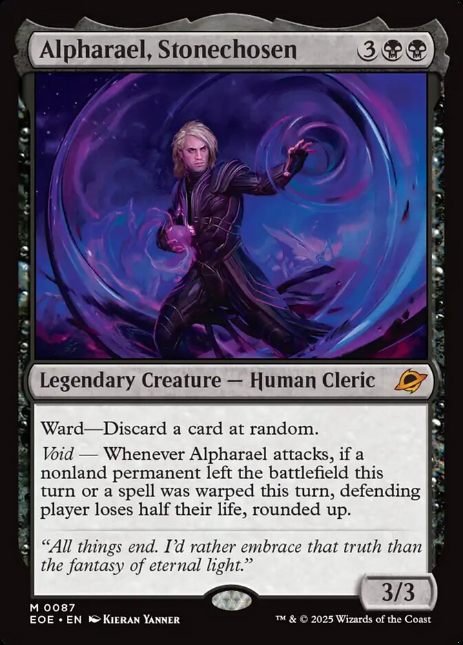 Alpharael, Stonechosen (Edge of Eternities)  - Foil | Good Games North
