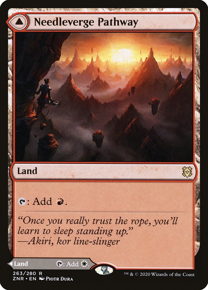 Needleverge Pathway // Pillarverge Pathway (Zendikar Rising)  | Good Games North