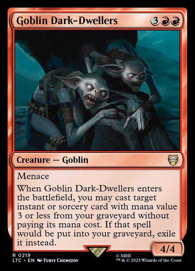 Goblin Dark-Dwellers (Commander: The Lord of the Rings: Tales of Middle-earth)  | Good Games North