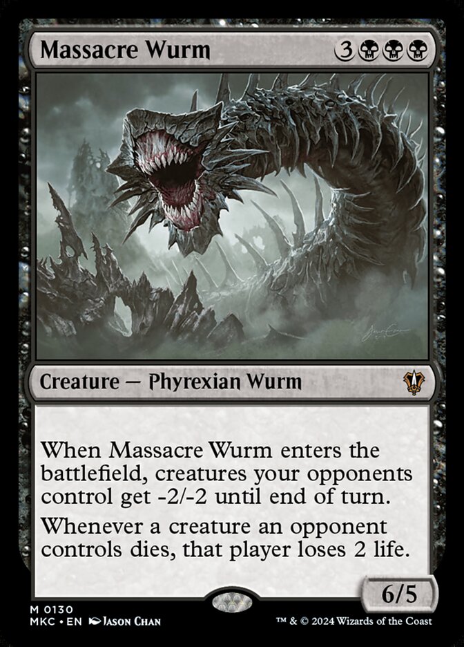 Massacre Wurm 130 (Commander: Murders at Karlov Manor)  | Good Games North