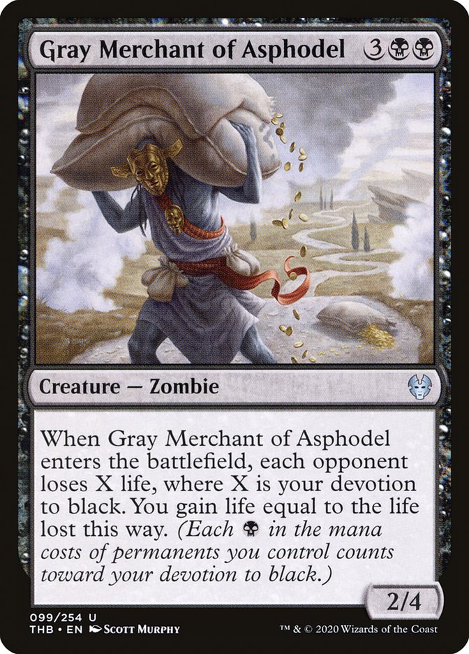 Gray Merchant of Asphodel (Theros Beyond Death)  | Good Games North