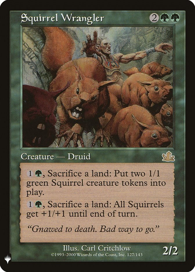 Squirrel Wrangler (The List Reprints)  | Good Games North