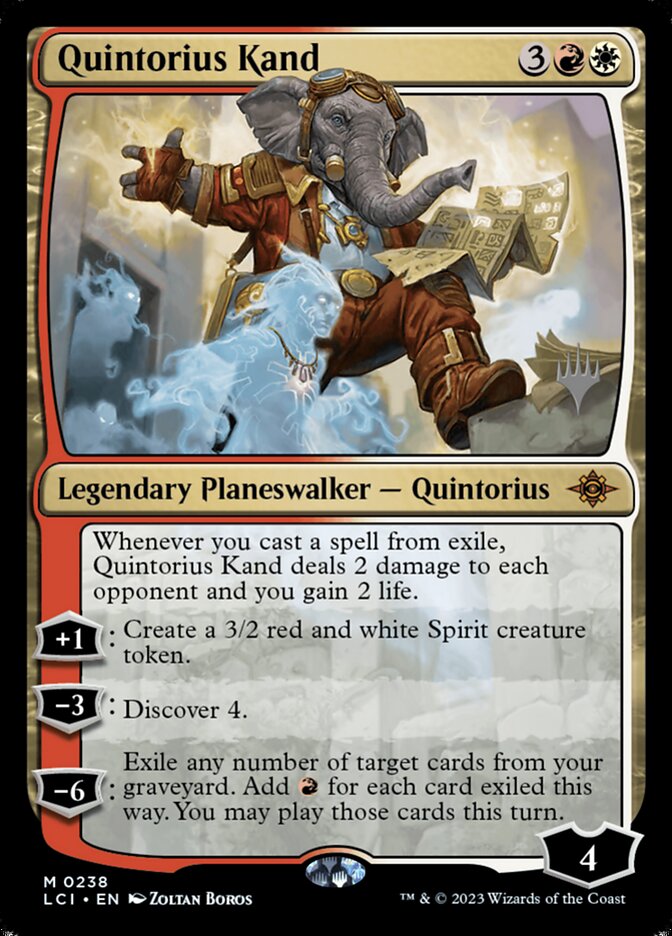 Quintorius Kand 238 (Promo Pack: The Lost Caverns of Ixalan)  | Good Games North
