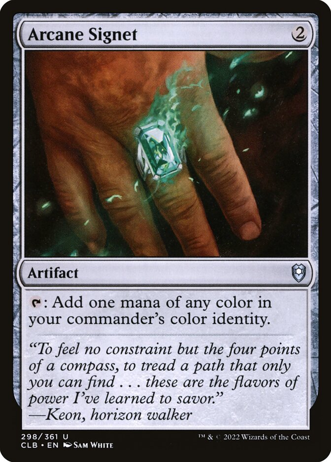Arcane Signet (Commander Legends: Battle for Baldur's Gate)  | Good Games North