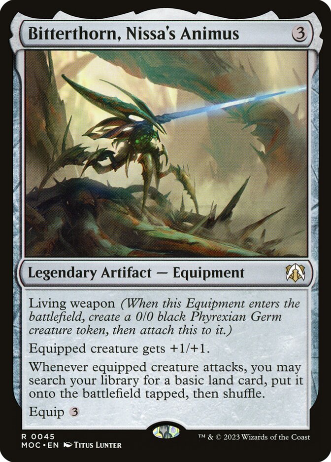 Bitterthorn, Nissa's Animus (Commander: March of the Machine)  | Good Games North