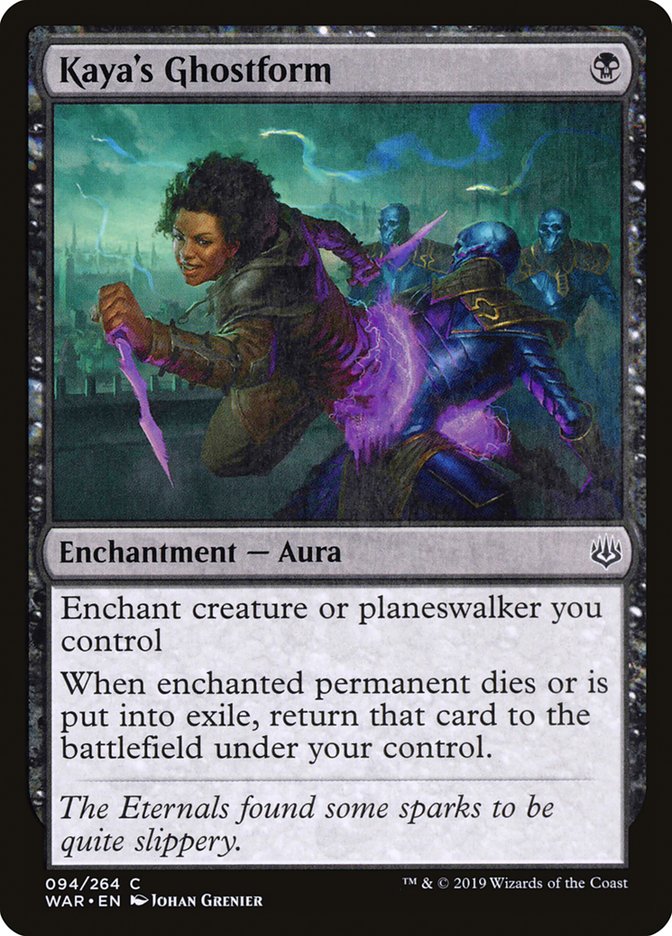 Kaya's Ghostform (War of the Spark)  - Foil | Good Games North
